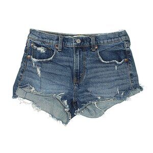 Abecrombie and Fitch Denim Shorts Distressed Cut off